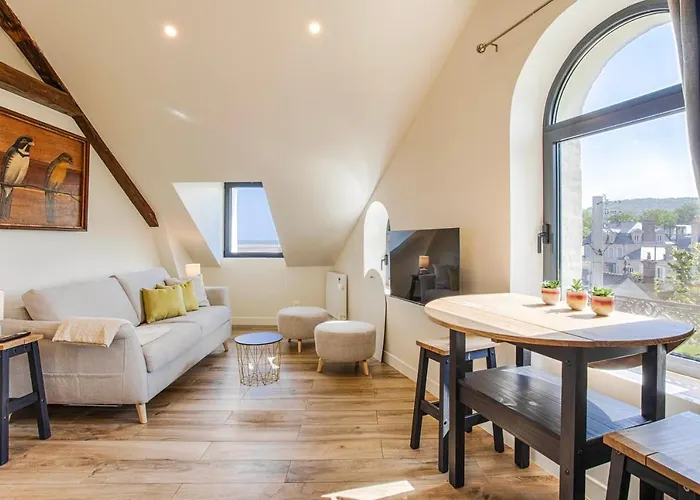 Beau L.O.F.T. Sous Les Toits - Vue Sur Mer 2 A 4 Personnes - Residence La Vague